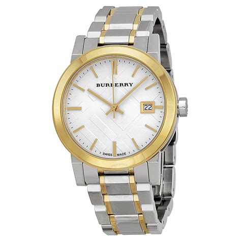 burberry body gold|beautiful silver gold burberry watch.